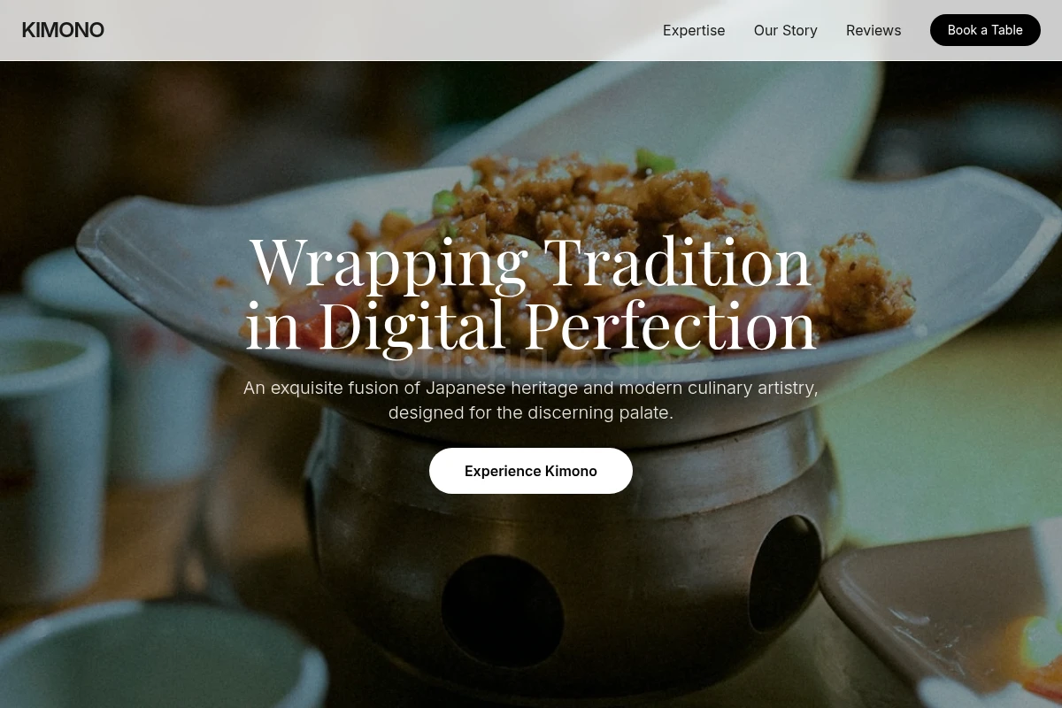 Kimono Asian Fusion Food