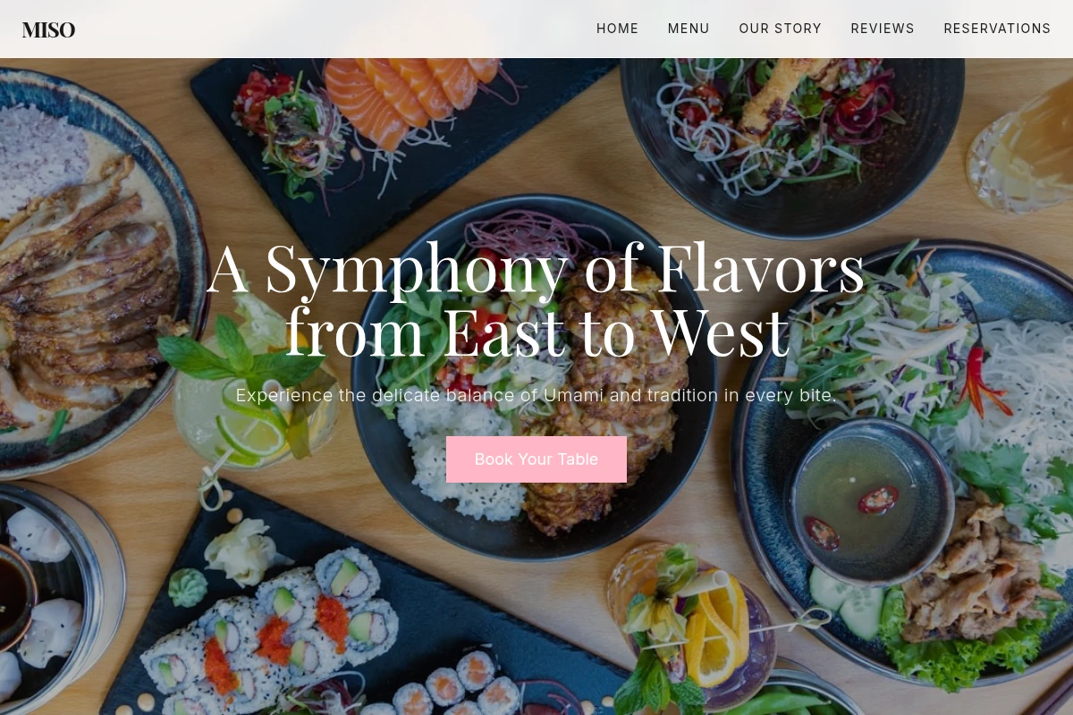 Miso Asian Fusion Food