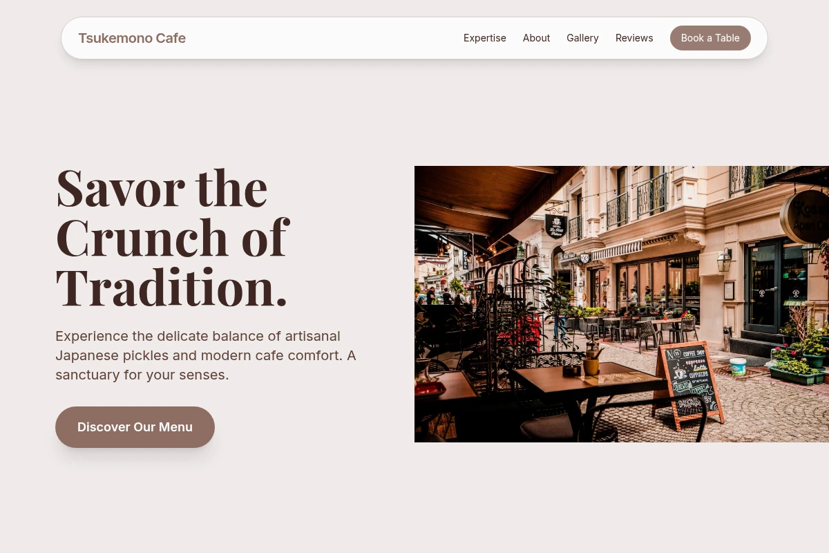 Tsukemono Cafe