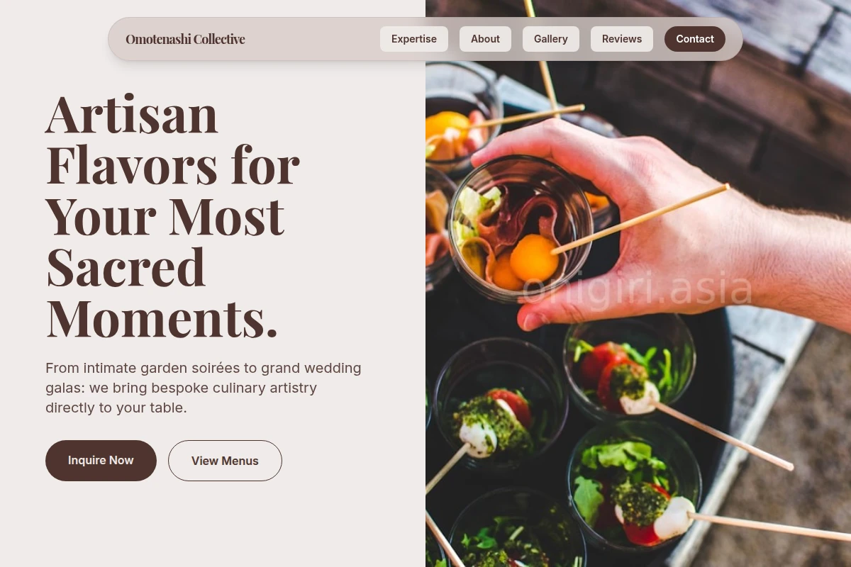 Artisan Catering
