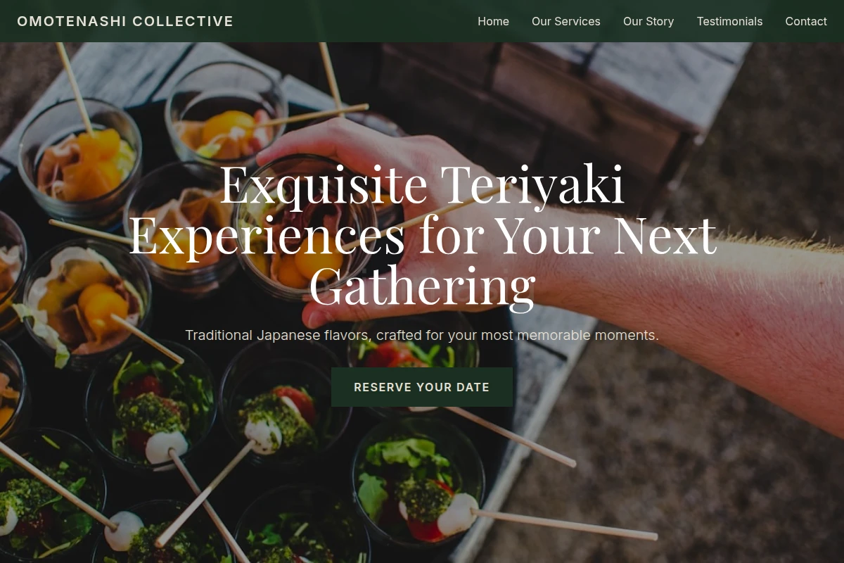 Teriyaki Catering