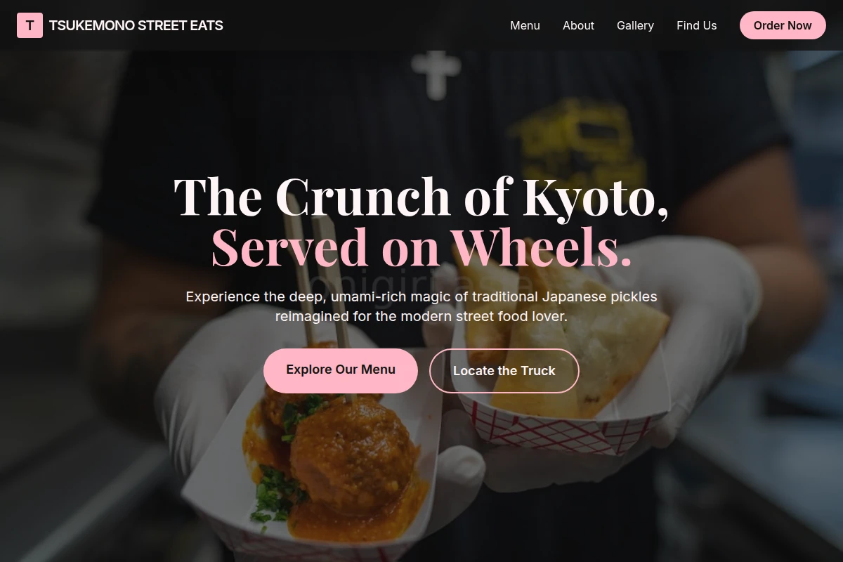 Tsukemono Food Truck