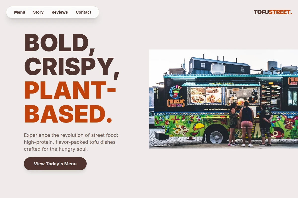 Tofu Food Truck