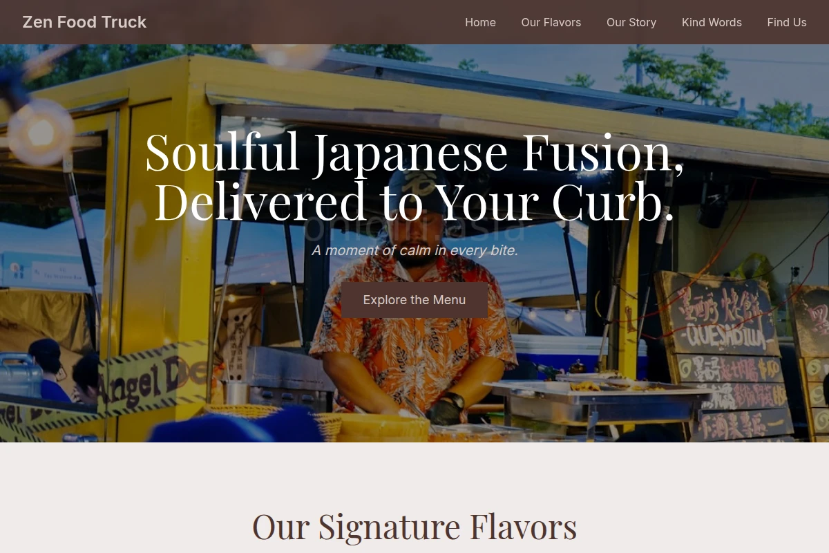 Zen Food Truck
