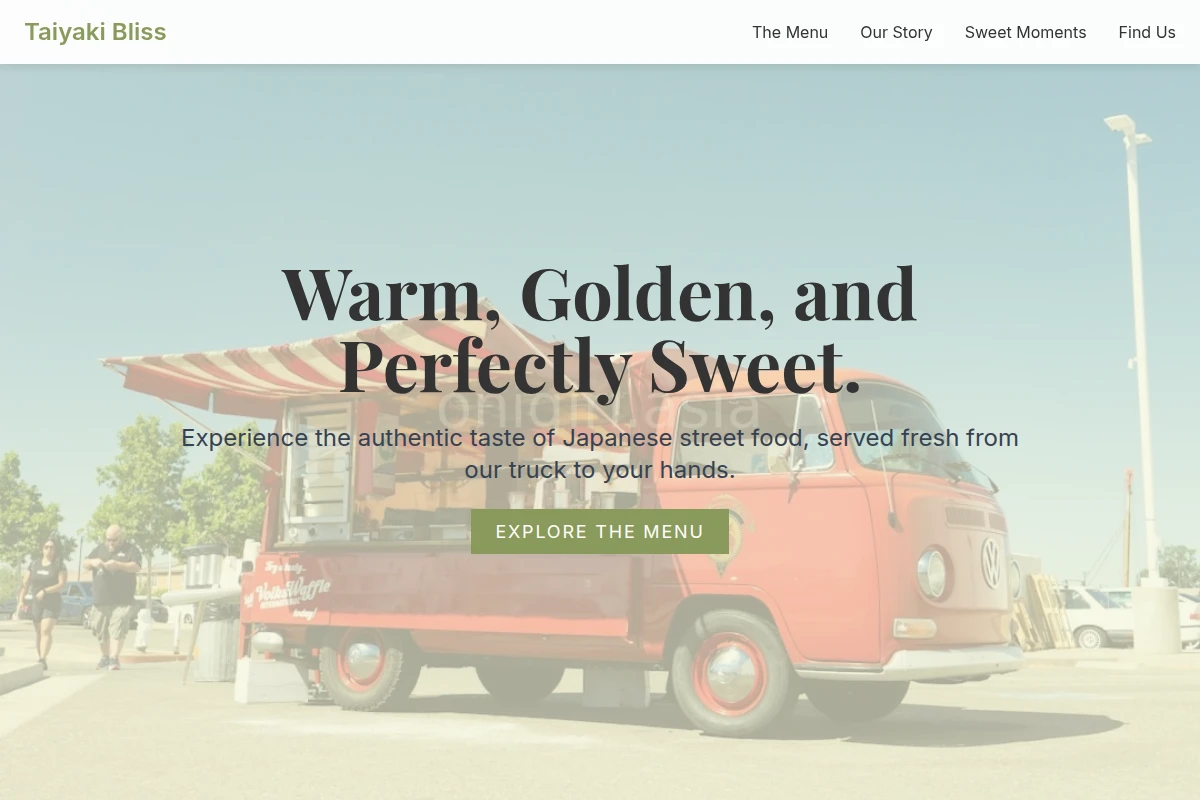 Taiyaki Food Truck