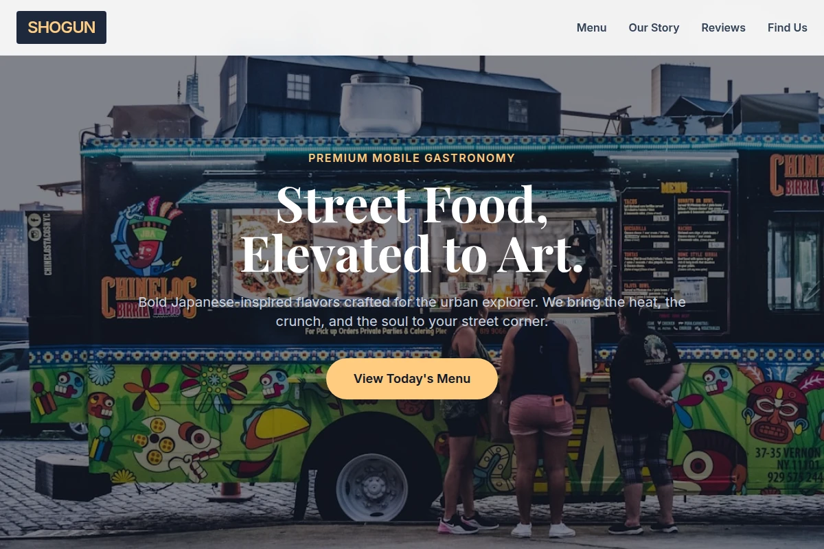 Shogun Food Truck